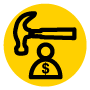 Roofings sales icon