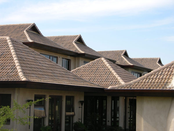 Roof with Marley Monarch Concrete Roof Tiles