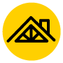 Roofings sales icon
